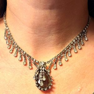 Vintage Rhinestone Necklace